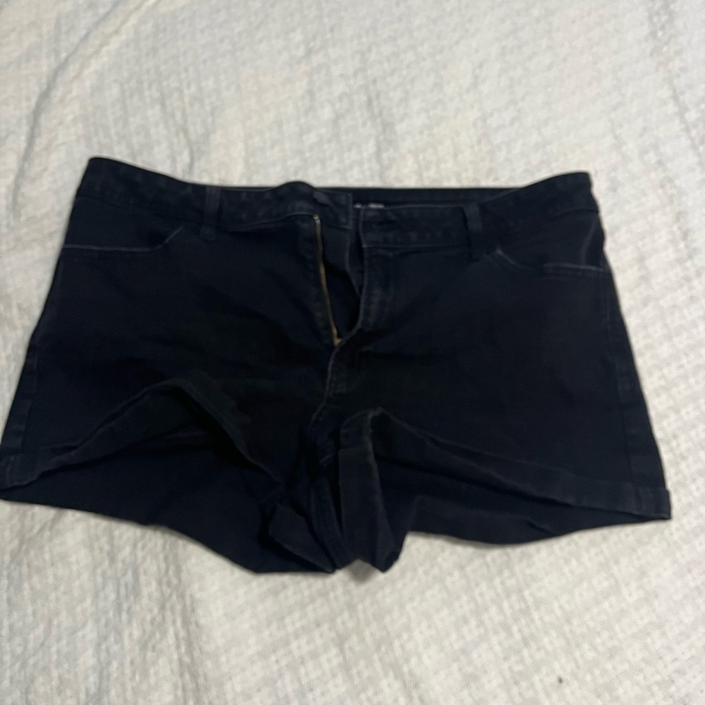 Old Navy Women's Black Jean Shorts